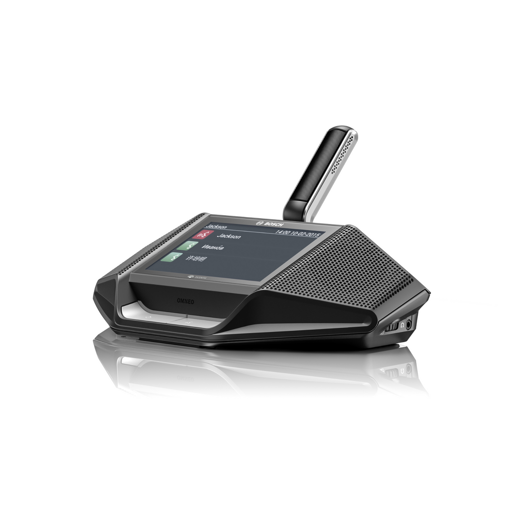 Bosch Dicentis - Wireless Discussion Device With Touchscreen