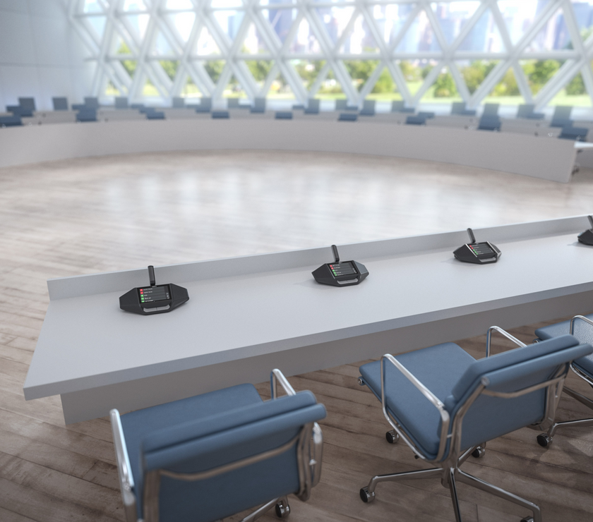 Bosch Dicentis - Wireless Discussion Device With Touchscreen