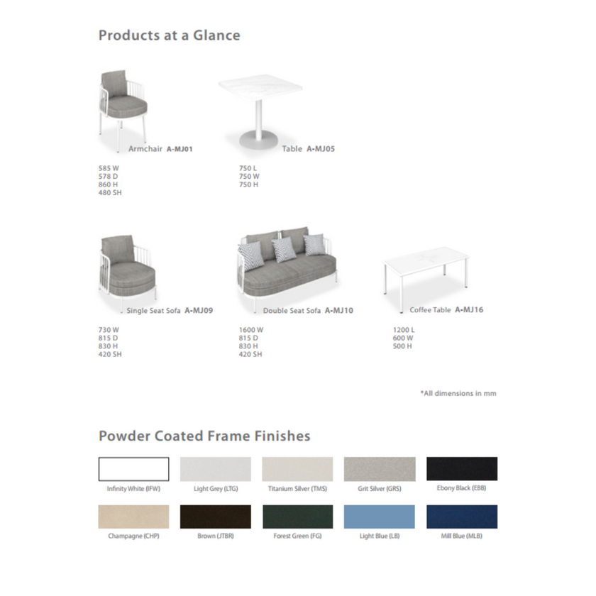 Outdoor - MAJORCA Collection