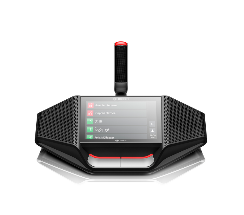 Bosch Dicentis - Wireless Discussion Device With Touchscreen
