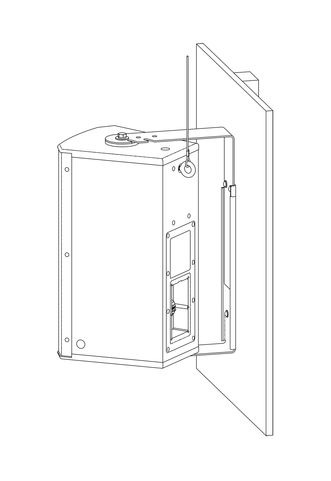 Bosch EVC-UB1(UB2, UB3)-BLK(WHT) - Професионални монтажни U-образни стойки (U-brackets) - Image 5
